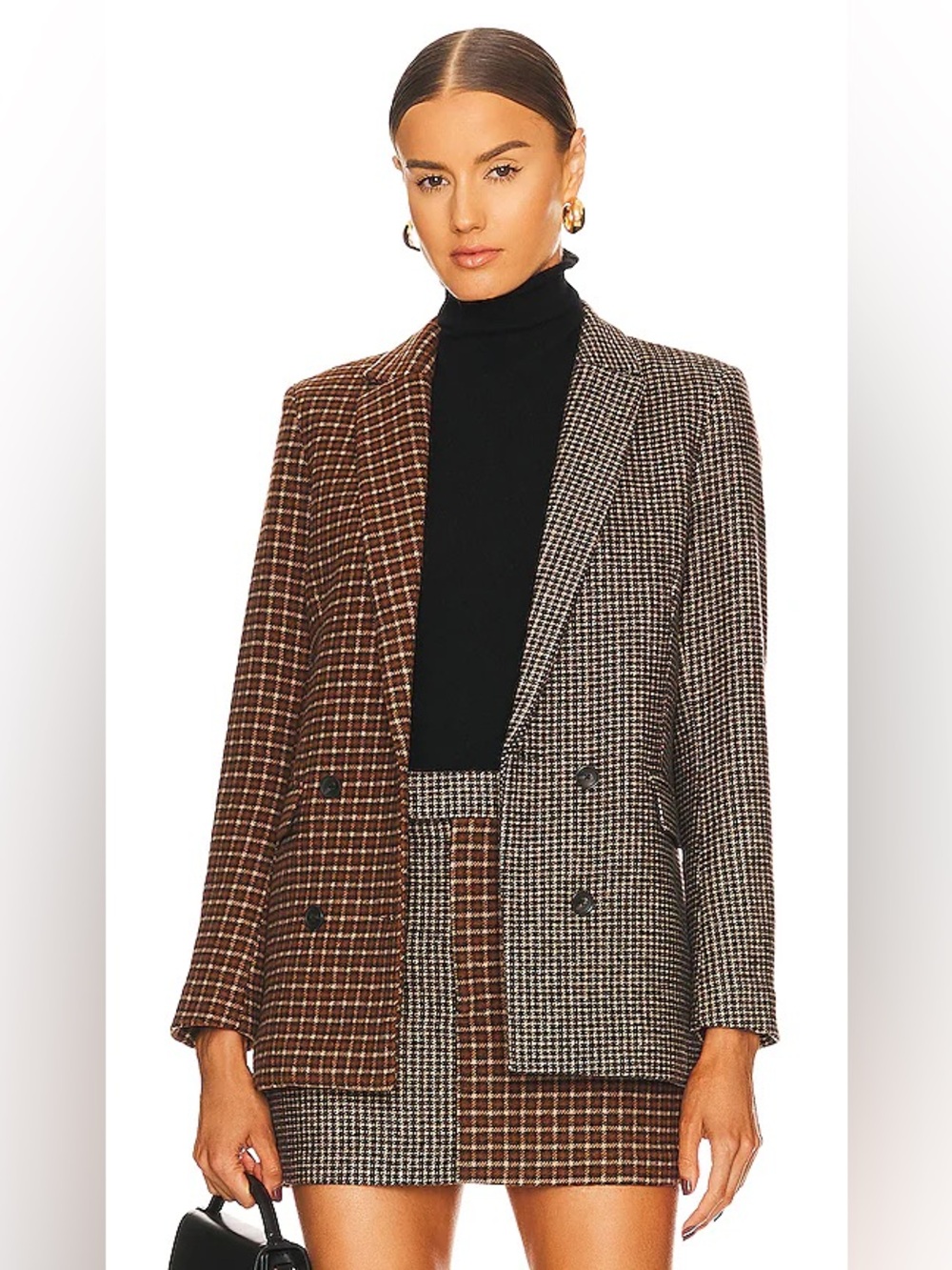 RAILS Cody Blazer in Mixed Mini Check